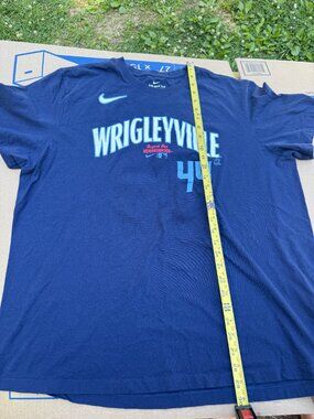 MLB Chicago Cubs Nike 2XL XXL Wrigleyville 44 Rizzo T-Shirt